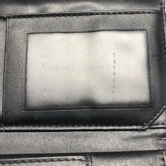 Black Faux Leather Wallet - Picture 13 of 13